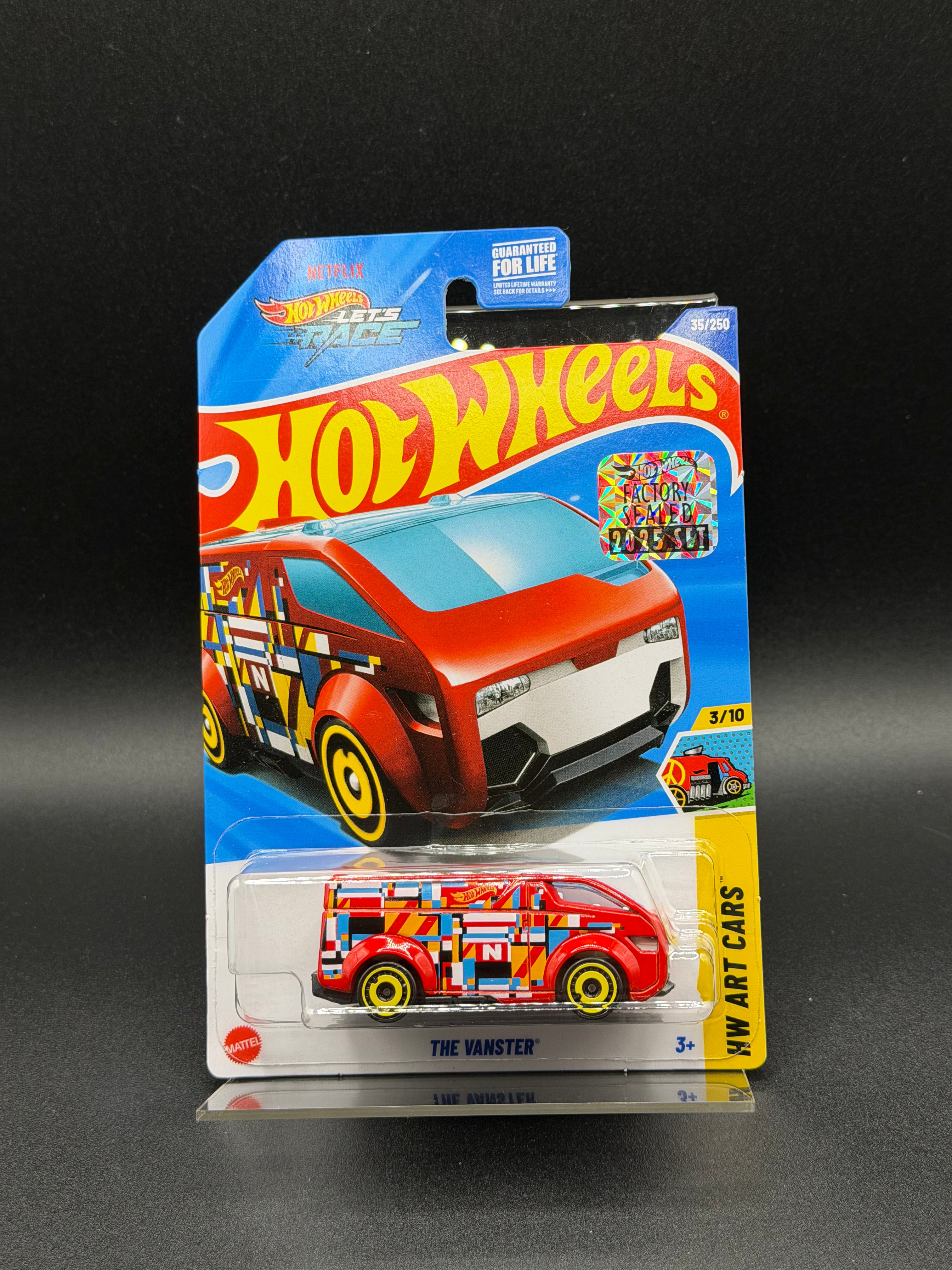 THE VANSTER FACTORY SEALED HOT WHEELS - HW ART CARS