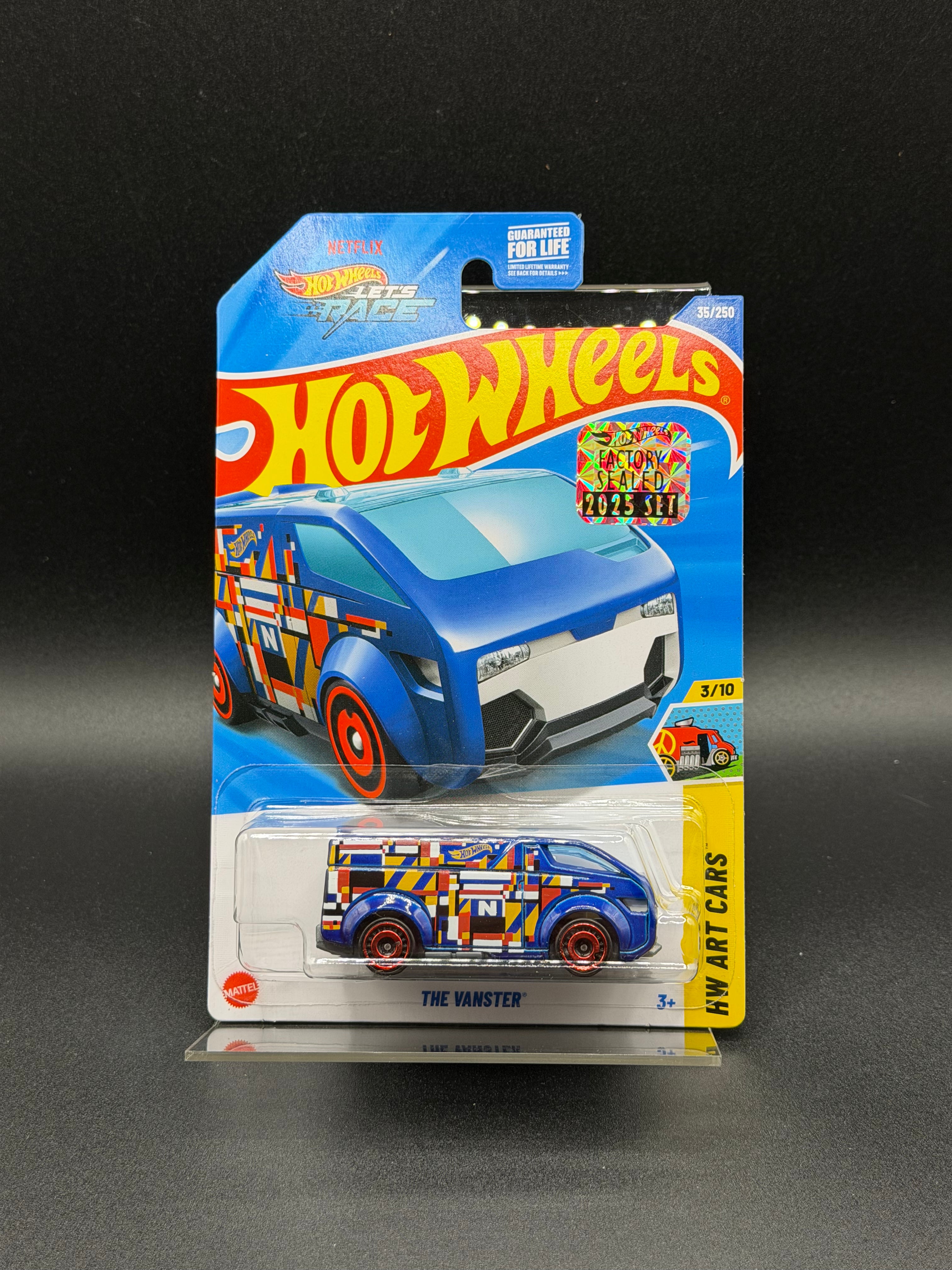 THE VANSTER FACTORY SEALED HOT WHEELS - HW ART CARS