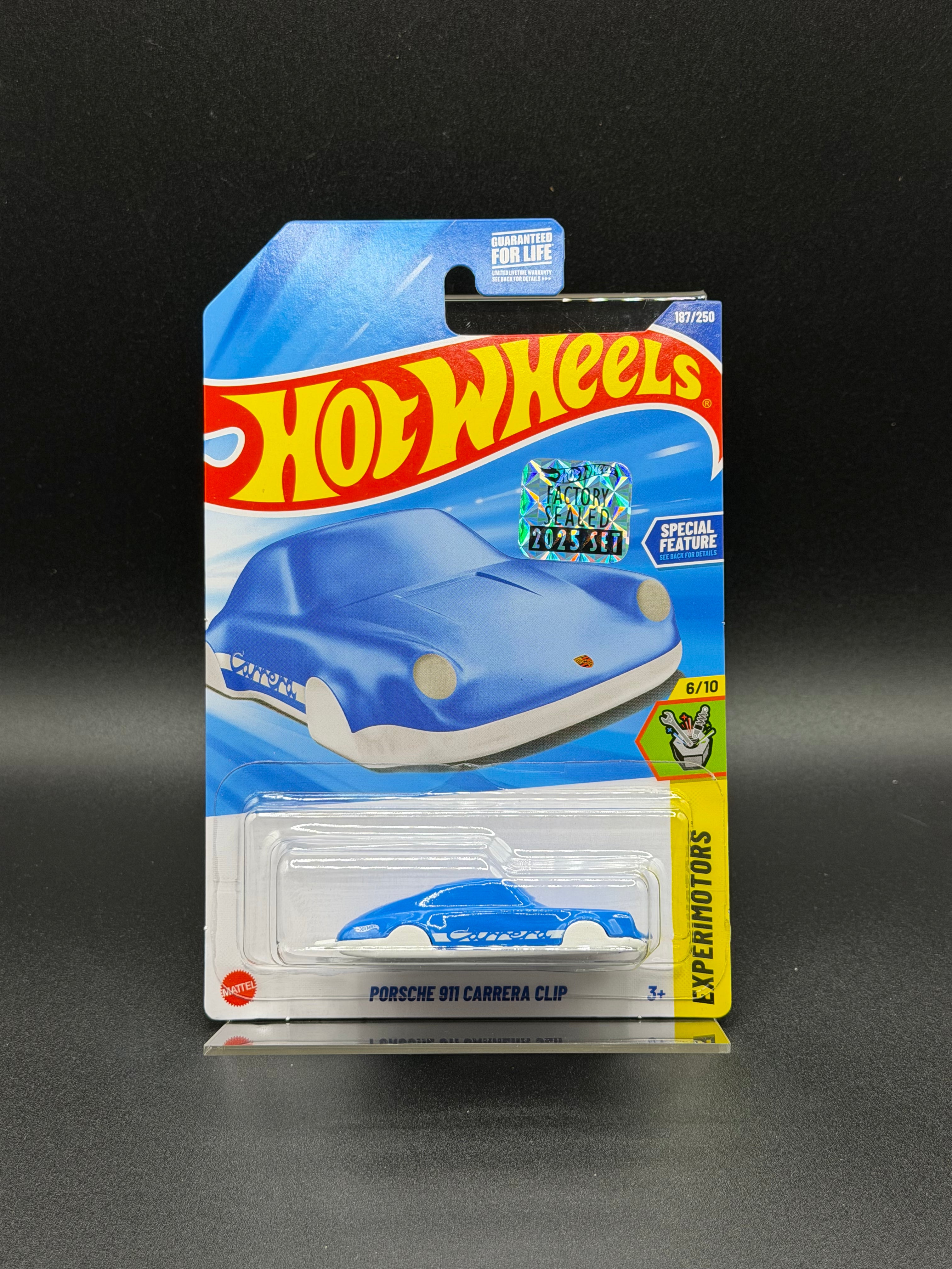 PORSCHE 911 CARRERA CLIP - HOT WHEELS FACTORY SEALED