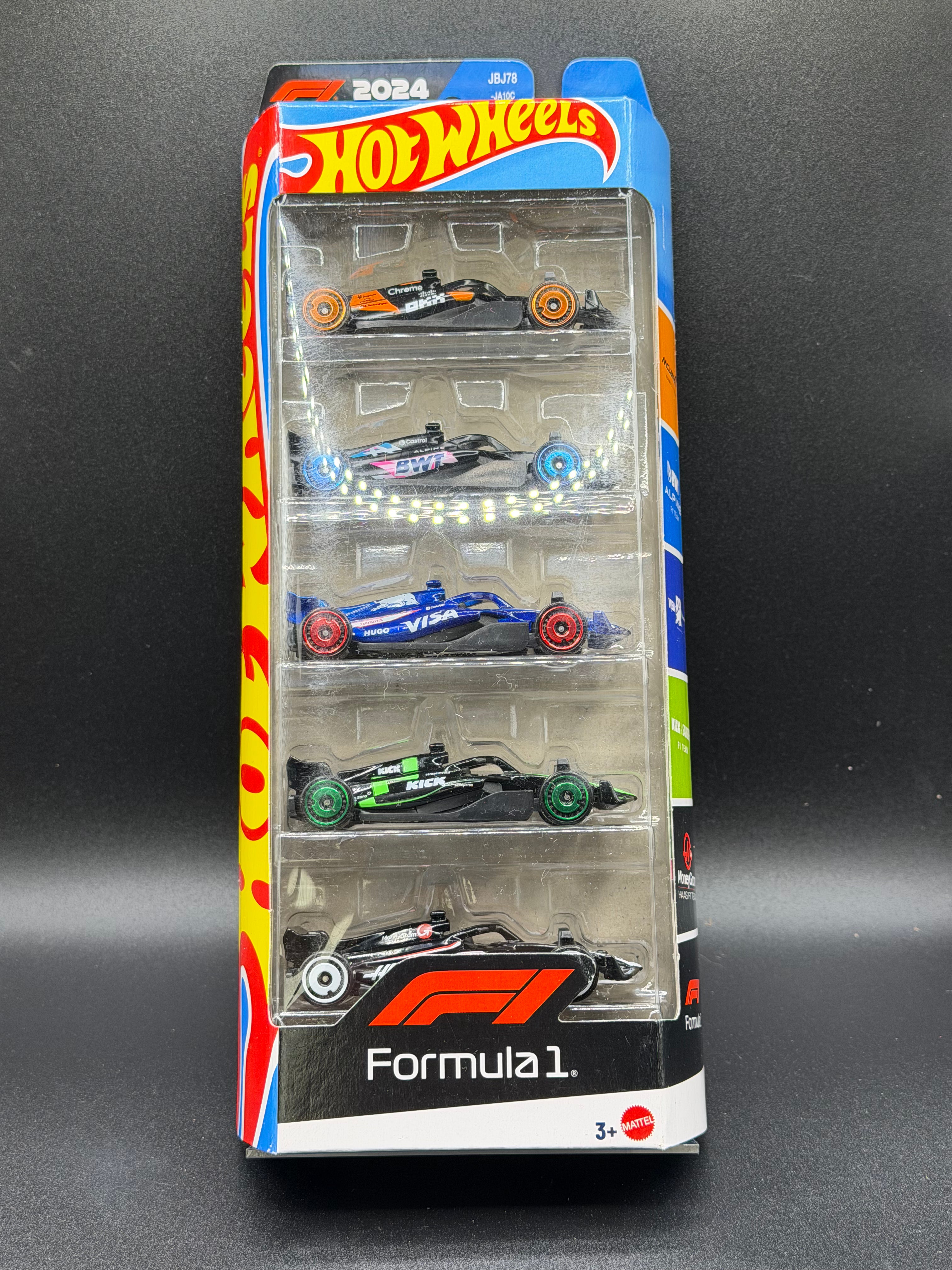 2024 FORMULA 1 HOT WHEELS - 5 PACK