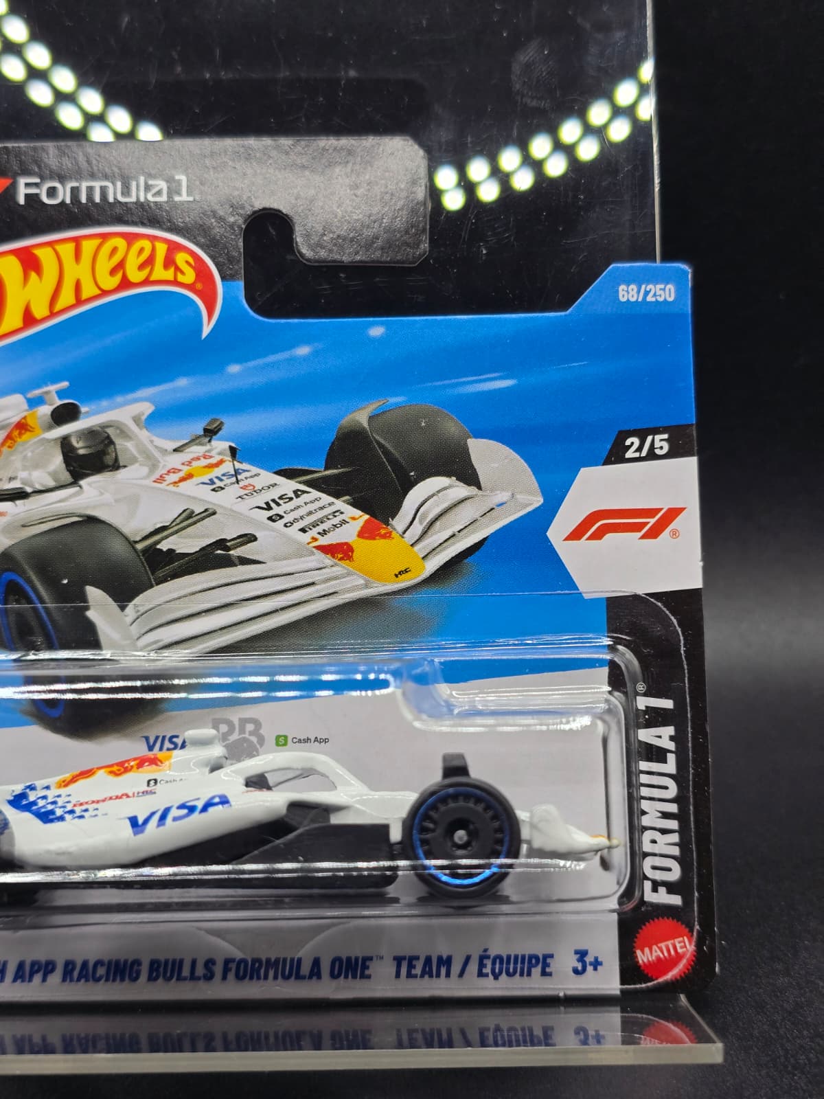 VISA CASH APP RACING BULL FORMULA 1 HOT WHEELS